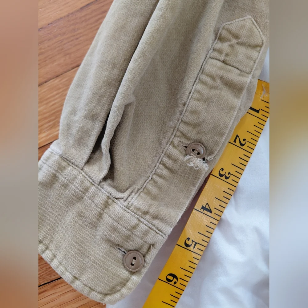 Polo By Ralph Lauren Khaki Benford Long Sleeve Button Down Shirt